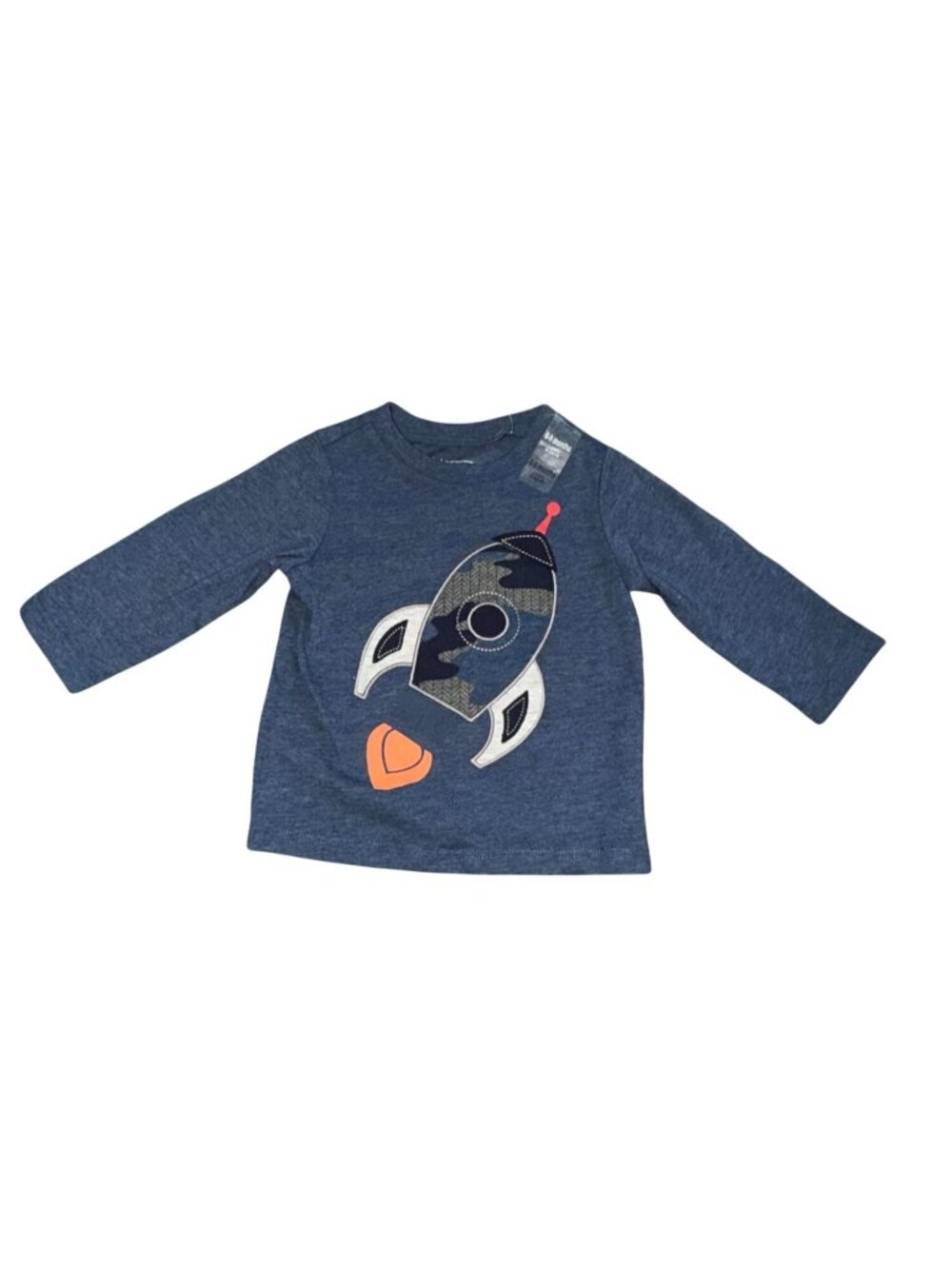 First Impressions Baby Boys Lift Off Rocket Long-Sleeve T-Shirt 6-9M NWT